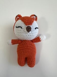 MUÑECO DE GANCHILLO ARDILLA