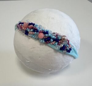 DIADEMAS NEWBORN TURQUESA Y ROSA