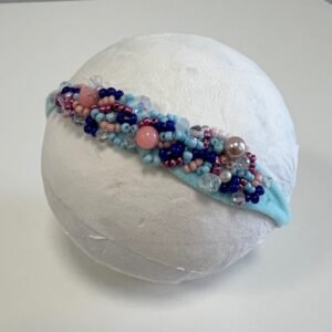 DIADEMAS NEWBORN TURQUESA Y ROSA