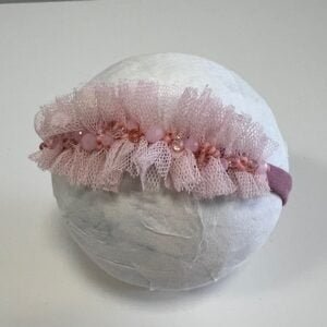 DIADEMAS NEWBORN ROSA EMPOLVADO