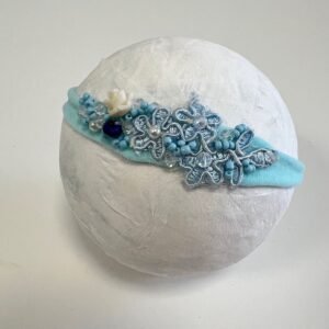 DIADEMAS NEWBORN CON APLIQUES Y ENCAJE